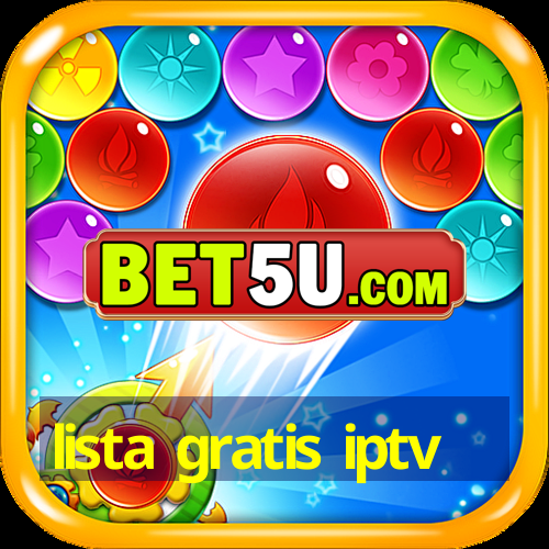 lista gratis iptv